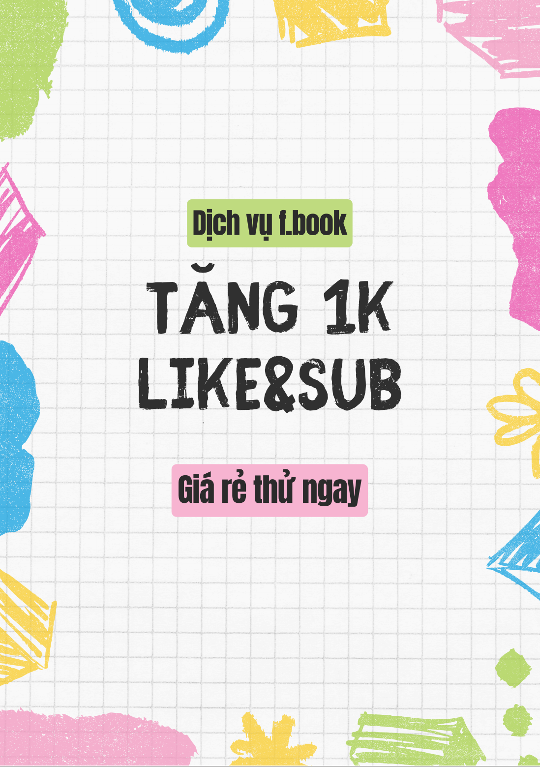 DỊCH VỤ TĂNG LIKE & SUB FACEBOOK GIÁ RẺ NHANH UY TÍN